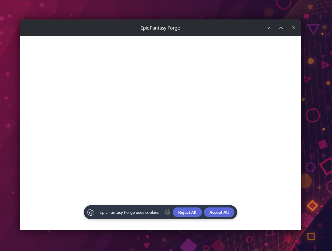 Cookie Consent Desktop