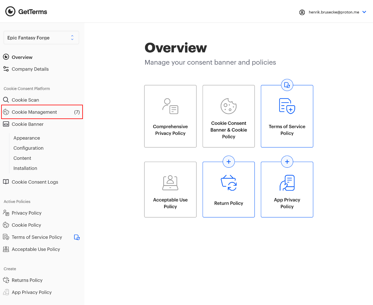 Cookie Management 1