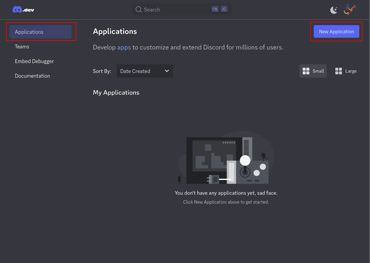 Discord Application 1