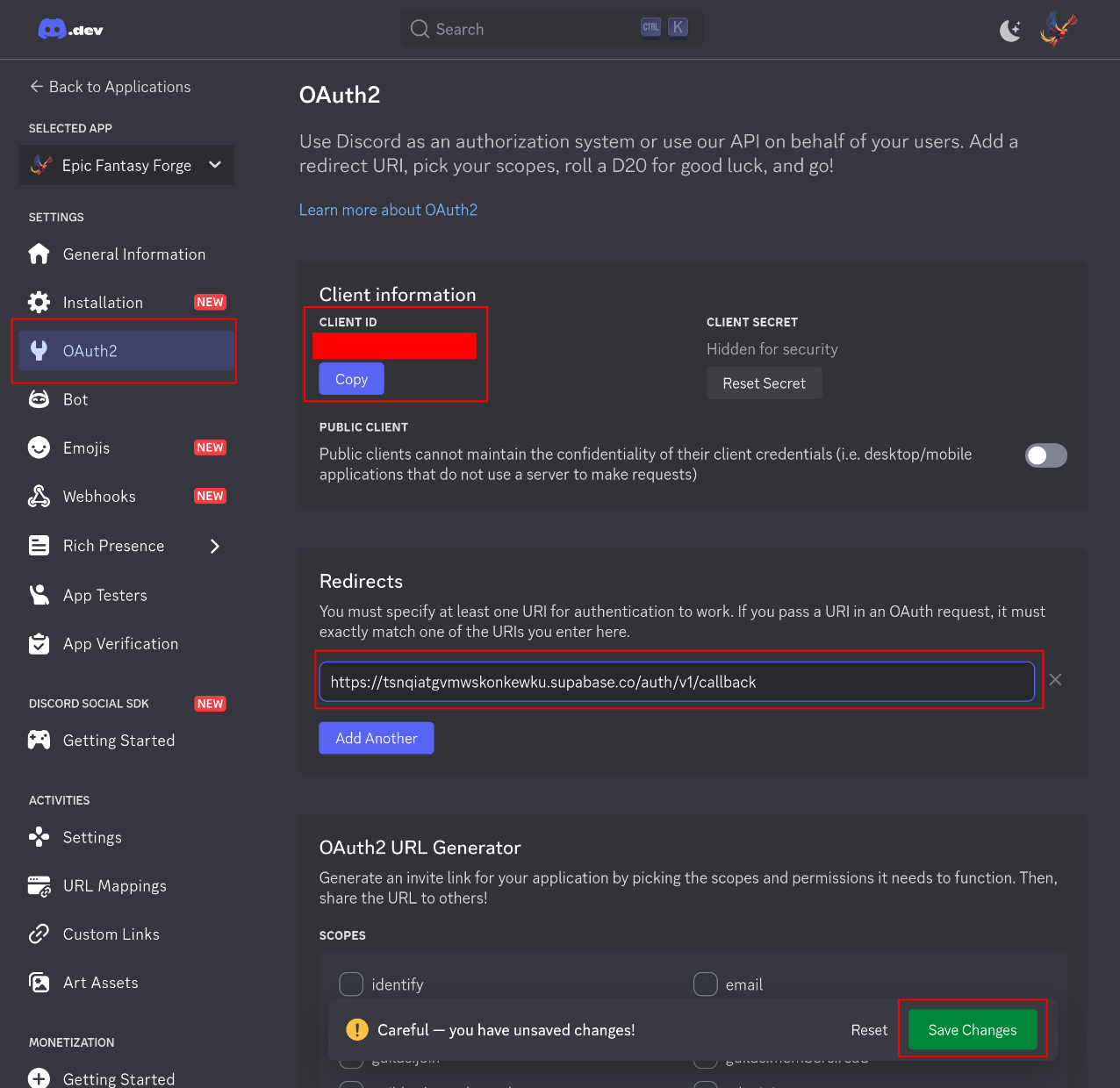 Discord Application 4