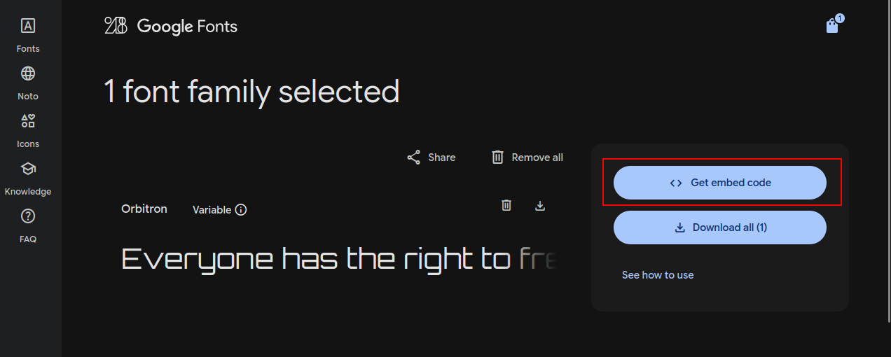 Custom Font 2