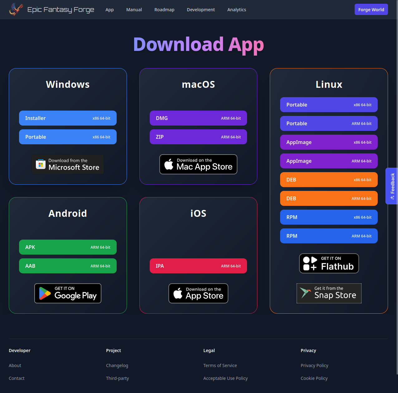 App Download Page