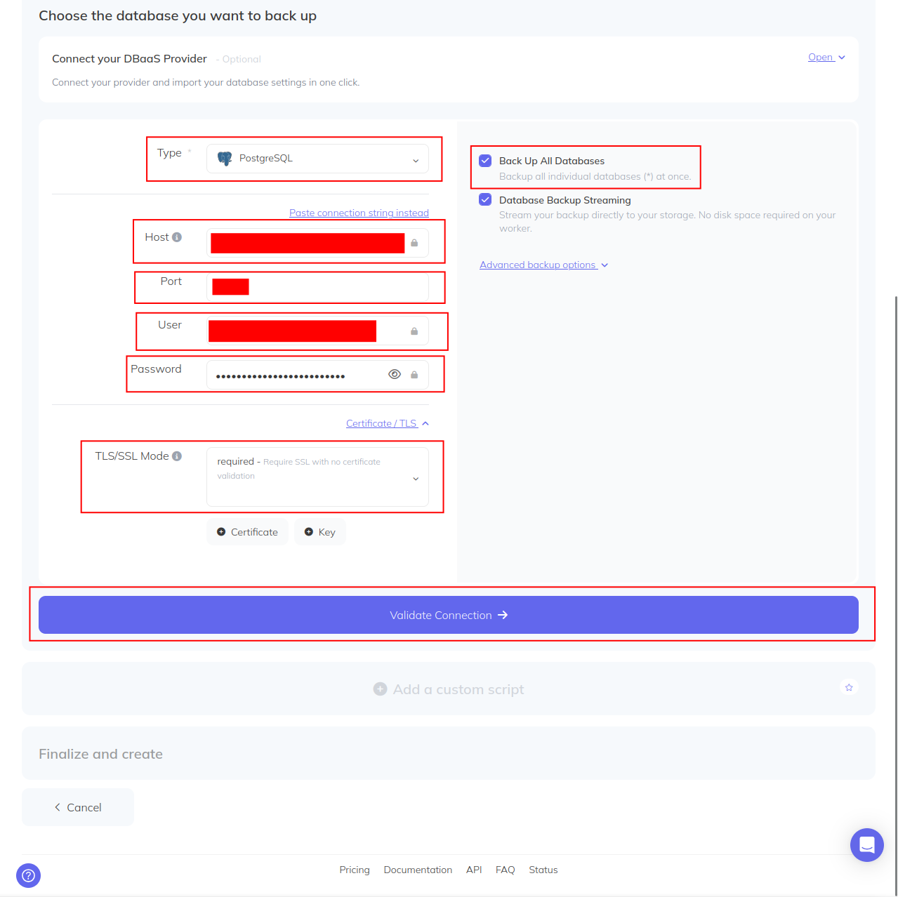 Backup Database 3