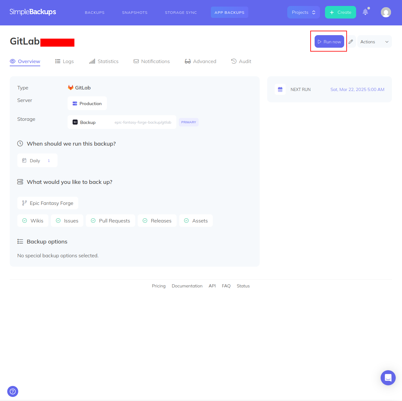 Backup Git 7
